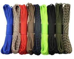 Climbing Ropes 5mm Diameter 100FT Feet 31 Meters Mil Spec IV 750LB 7 Strands Parachute Cord Paracord Rope ZZ