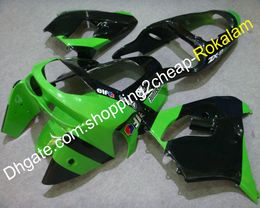 1998 1999 ZX 9R Motorbike Fit For Kawasaki ZX9R 98 99 ZX-9R Green Black Motorcycle ABS Complete Fairing Aftermarket Kit (Injection Molding)