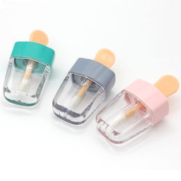 6ML bricolage bricolage lèvre vide bouteille de bouteille de bouteille de maquillage machine cosmétique glace crème claire lèvres baume tube