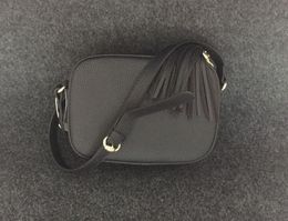 designer selling Leather Soho Shoulder Bag Disco Shoulder Bag Purse color fashion girl tassel Cross Body handbags wallet purse 88549#