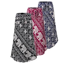 plus size long boho skirts