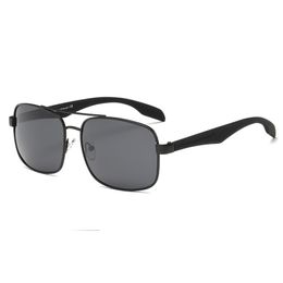 Wholesale-Classic Men Polarised Sunglasses Retro Square Frame Driving Sun Glasses Brand Designer Vintage Male Eyewear Gafas De Sol UV400