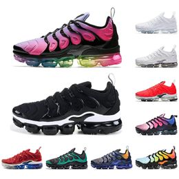 With Socks Sale TN Plus Women Mens Running Sports Designer Shoes Spirit Teal Geometric Active Rainbow Men Sneakers Trainer Breathable