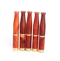 Red acid branched smooth 13mm high quality double filter cigarette holder wholesale pipe cigarette box in stock