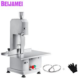 BEIJAMEI Automatic Meat Bone Cutter Grinders Saw Machine Electric Commercial Bone Cutting Machines 750W