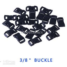 Wholesale Sports & Entertainment,3/8" Plastic Buckle for Paracord Bracelet Contoured Curved Side Release FREE SHIPPING