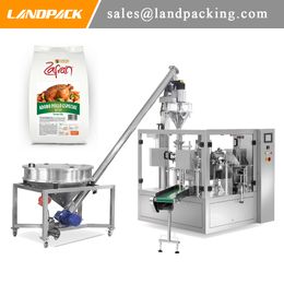 Multifunction Automatic Roast Chicken Powder Cumin Powder Stand Pouch Filling Machine Seasoning Powder Doypack Packaging Machine