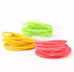 Baby Girl Kids Tiny Hair Accessories Hair Bands Elastic Ties Ponytail Holder 20 Colours free shipping
