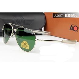 2021 AO aviation Sunglasses Men women with Original box American Optical SunGlass masculino