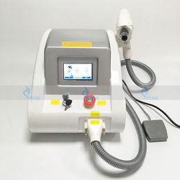 Portable Tattoo Removal Q Switch Nd Yag Laser 1064nm 532nm 1320nm Pigmentation Removal Laser System Skin Care Facial Machine Salon Use