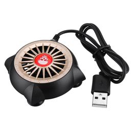 Portable Mobile Phone Cooler USB Cooling Fan Game Shooter Mute Radiator Heat Sink for Smart Phone