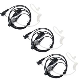3pcs Acoustic Tube Headsets & Earpieces for YAESU/VERTEX VX-140 VX-400 Radio Hot