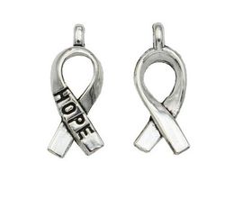 200Pcs/lot alloy Hope Charms Antique silver Charms Pendant For necklace Jewelry Making findings 19x8mm