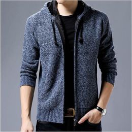 2019 neue Mode Marke-Kleidung Jacke Männer Casual Herren Einfarbig Herbst Jacke Herren Mäntel Mode mit kapuze Jacken für Männer Zipper