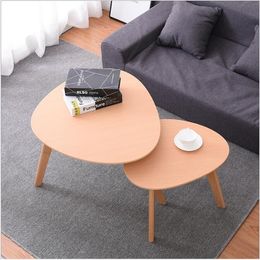 Small tea tables Living Room Furniture compact circular round home furnishing hotel sofa side combination triangular table