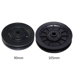 Durable Wearproof Nylon Bearing Pulley Wheel Cable Gym Fitness Equipment Accessories 90 105mm