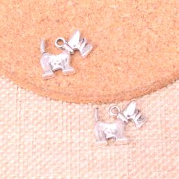 72pcs Charms dog 15*18mm Antique Making pendant fit,Vintage Tibetan Silver,DIY Handmade Jewellery