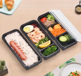 Disposable Microwave Plastic Food Storage Container Safe Meal Prep Containers For Home Kitchen Food Storage Box SN3547