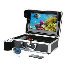 Underwater 10inch Camera HD Visual Fishing System With LCD Screen IRLED Light Infrared Lamp ICE Fishing Hot Sell - EU 50M