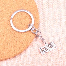 20*12mm I love sewing KeyChain, New Fashion Handmade Metal Keychain Party Gift Dropship Jewellery