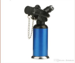 High Quality 1300C Butane Scorch Torch Jet Flame Lighters Chef Cooking Refillable Adjustable Flame Lighter BBQ Ignition Spray Gun Torch