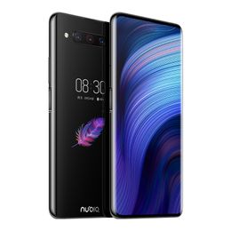 Original Nubia Z20 4G LTE Cell Phone 6GB RAM 128GB ROM Snapdragon 855 Plus Octa Core Android 6.42" Curved Full Screen 48.0MP HDR 4000mAh Fingerprint ID Smart Mobile Phone