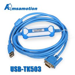 Freeshipping USB-TK503 For ABB Debugging Cable AC500-Eco Series PLC Programming Cable Download Line TK503 PM571 PM581 PM591 PM592