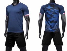 Personality Shop custom Soccer jersey Sets With Shorts clothing Uniforms kits Sports football suit short sleeve adult training Customised