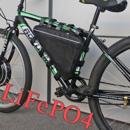 Triângulo de 60 V 20AH LiFePO4 bateria 60 V bicicleta Elétrica da bateria de Scooter