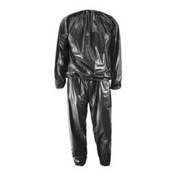 Fashion-Fitness Waterproof PVC Sweat Sauna Suits Heavy Duty Weight Loss Anti-Rip Workout Sauna Clothes for Exercise Bodybuilding