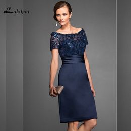 navy mother of the bride gown