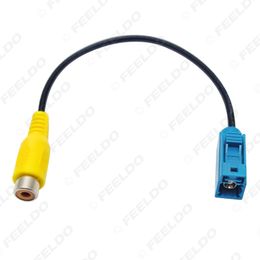mercedes cable Canada - wholesale Car Reversing Camera Adapter Fakra RCA Cable Plug For Mercedes For Ford OEM Radio Head Unit #3952