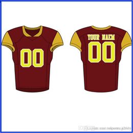 Custom Football Jerseys Good Quality Quick Dryfast Shippping Red Blue YelloW .,NZXCVXV