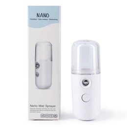 Portable Mini Nano Mist Sprayer humidifier Facial Body Nebulizer Steamer Moisturizing Skin Care Tools 30ml Face Spray