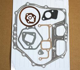 fuel gasket Canada - 2 X Full gasket set for Yanmar L100 Diesel exhaust muffler cylinder crankcase fuel injection gaskets replacement