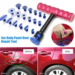 19 pcs Carro Dent Remoção Ferramentas Kit Carro Corpo Painel Patrimonial Remoção Profissional Reparação Reparação Ferramenta Auto Moto Dano Reparação Ferramentas Hha287