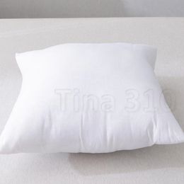 White decorative pillow square pillow core form cushion stuffing sofa pillow car waist pillows Hotel pillows Party SuppliesT2I5110