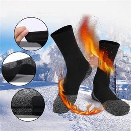 Inverno Calzini Neri Work Boots Calze da Lavoro Termici lotto sicurezza Calze Stivale Caldo