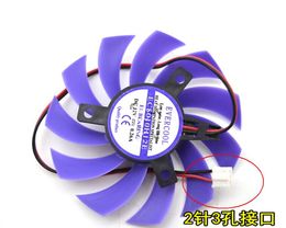 EC8010H12E 8010 12V 0.26A Diameter 7.5 Hole Position 3.6cm Ball Bearing Wind Quiet Graphics Fan