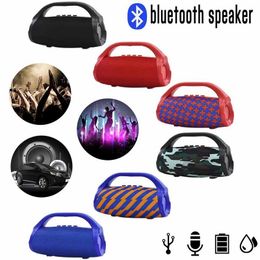 High quality 10W Portable Bluetooth speaker outdoor Waterproof stereo 3D Subwoofer wireless speaker With LED light flashlight lighting TG136