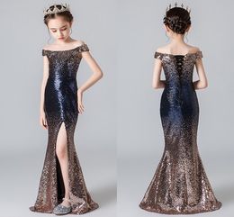 Rose gold and navy flower girl dress Clearance