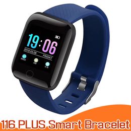 Fitness Tracker 116 Plus Smart Bracelet for universal Android Smartwatches with Heart Rate Blood Pressure PK 115 PLUS Y7 M4 in Box