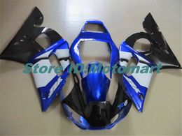 Motorcycle Fairing kit for YAMAHA YZFR6 98 99 00 01 02 YZF R6 1998 2002 YZF600 BLUE WHITE Fairings set+gifts YG41