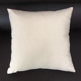 16x16 Inches Blank Canvas Pillow Cover Natural Canvas Pillow Case White Cotton Pillow Case Black Cushion Cover for Hand-printing (3 Colors )