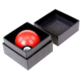 Three-layer Zinc Alloy 55mm Elf Ball Smoke Grinder Gift Box Plastic Shell Zinc Tooth Smoke Grinder