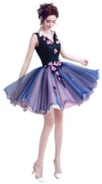 Descuento Vestidos De Fiesta Cortos De Color Rosa Niña 2022 en venta en  DHgate.com