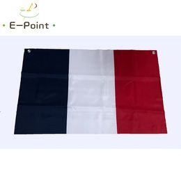 No.5 96cm*64cm size European Flag of France Top Rings Polyester flag Banner decoration flying home & garden flag Festive gifts