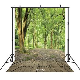 Vinyl portrait photography background natural scenery forest for baby shower new born backdrop photocall booth shoot studio