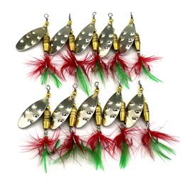 hengjia 200pcs lot 6 4cm 6 8g hot artificial metal spinner spoon fishing bait wobblers fishing tackle free