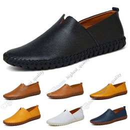 New hot Fashion 38-50 Eur new men's leather men's shoes Candy colors overshoes British casual shoes free shipping Espadrilles Twenty-two